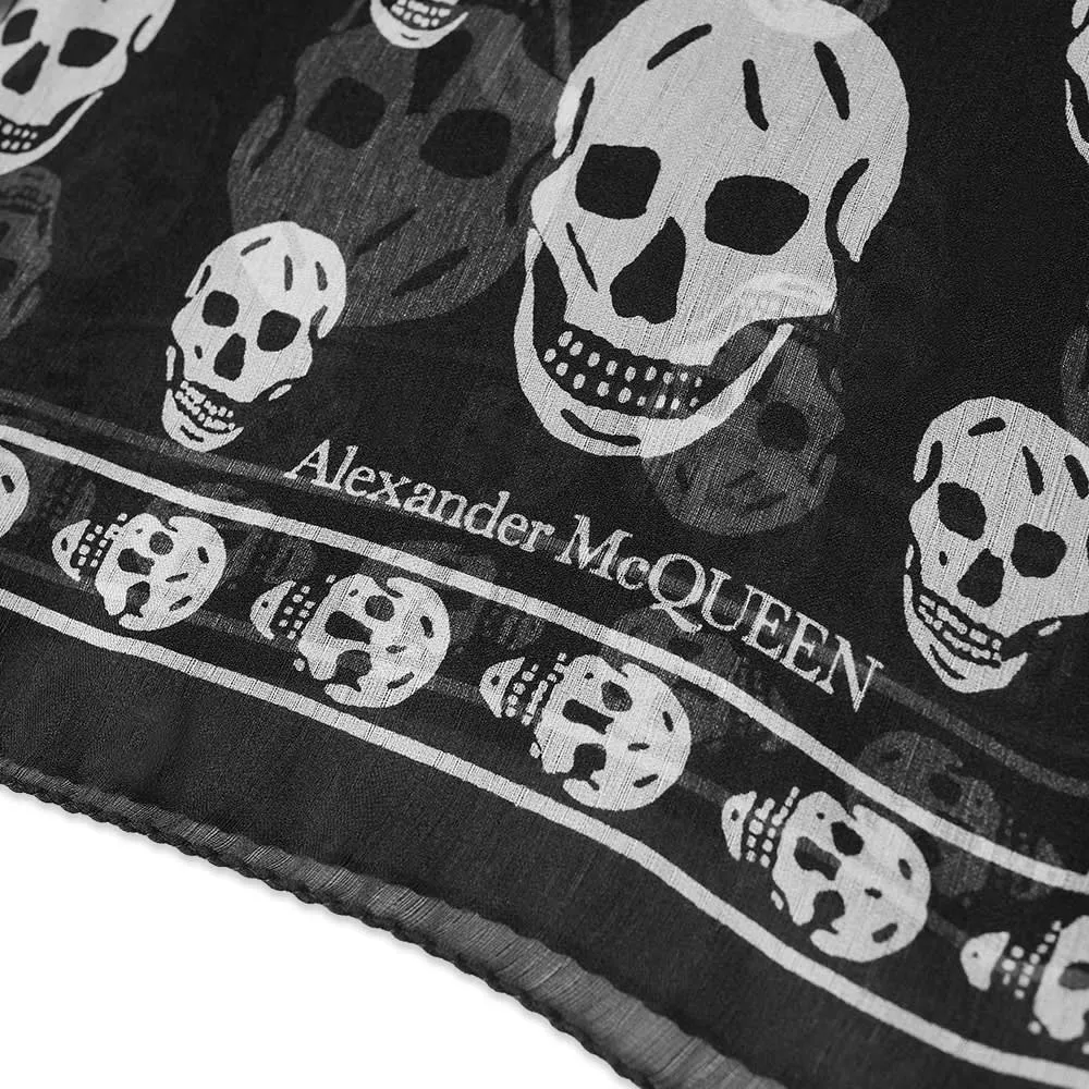 Alexander McQueen Skull Scarf