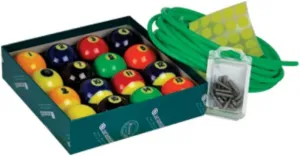 Aramith Glow in the Dark (Black Light) Billiard Table Kit with Complete 16 Ball Set