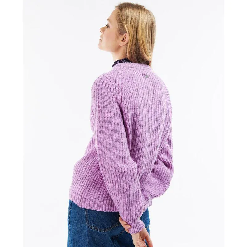 Barbour Hartley Ladies Knit - Lilac Blossom