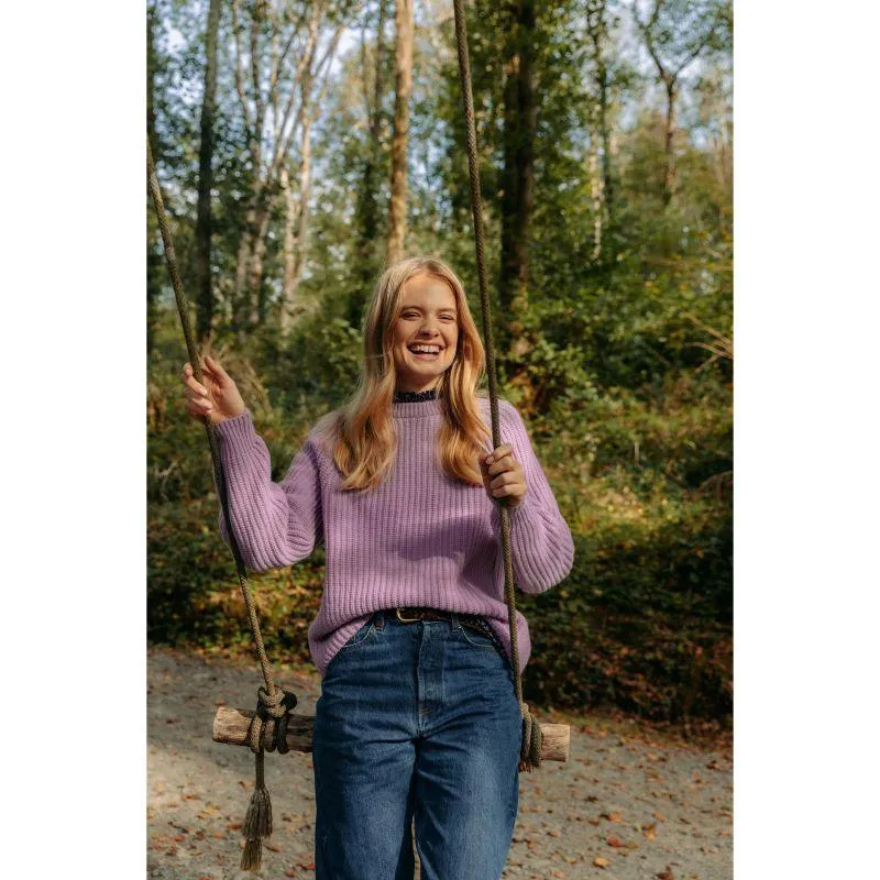 Barbour Hartley Ladies Knit - Lilac Blossom