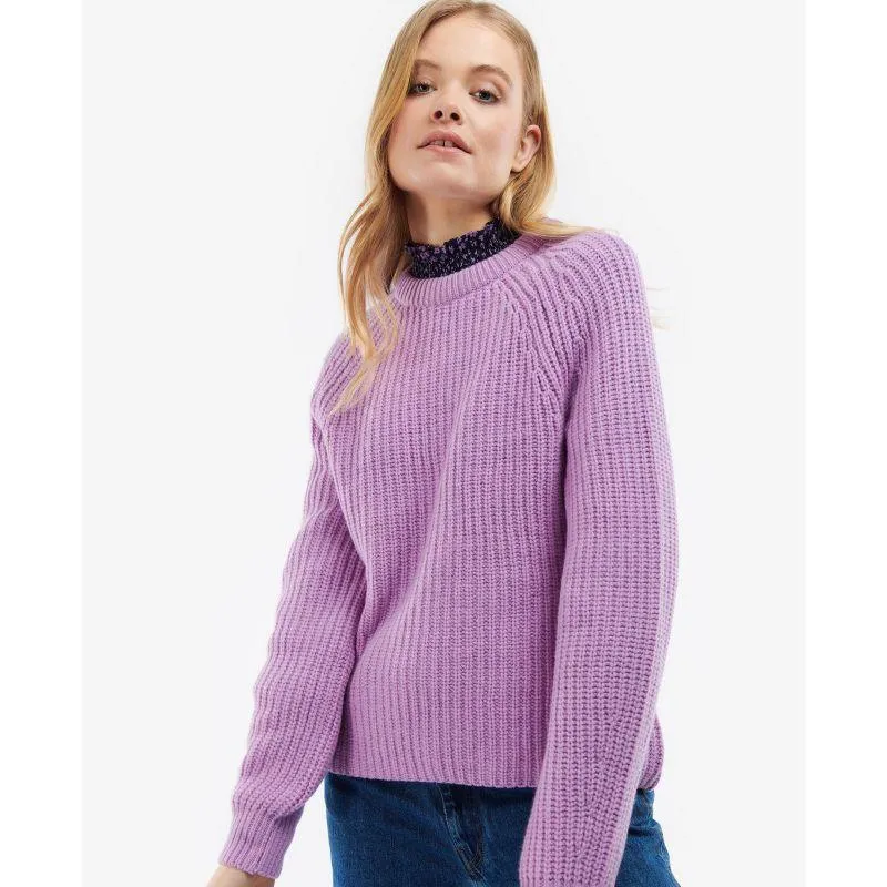 Barbour Hartley Ladies Knit - Lilac Blossom