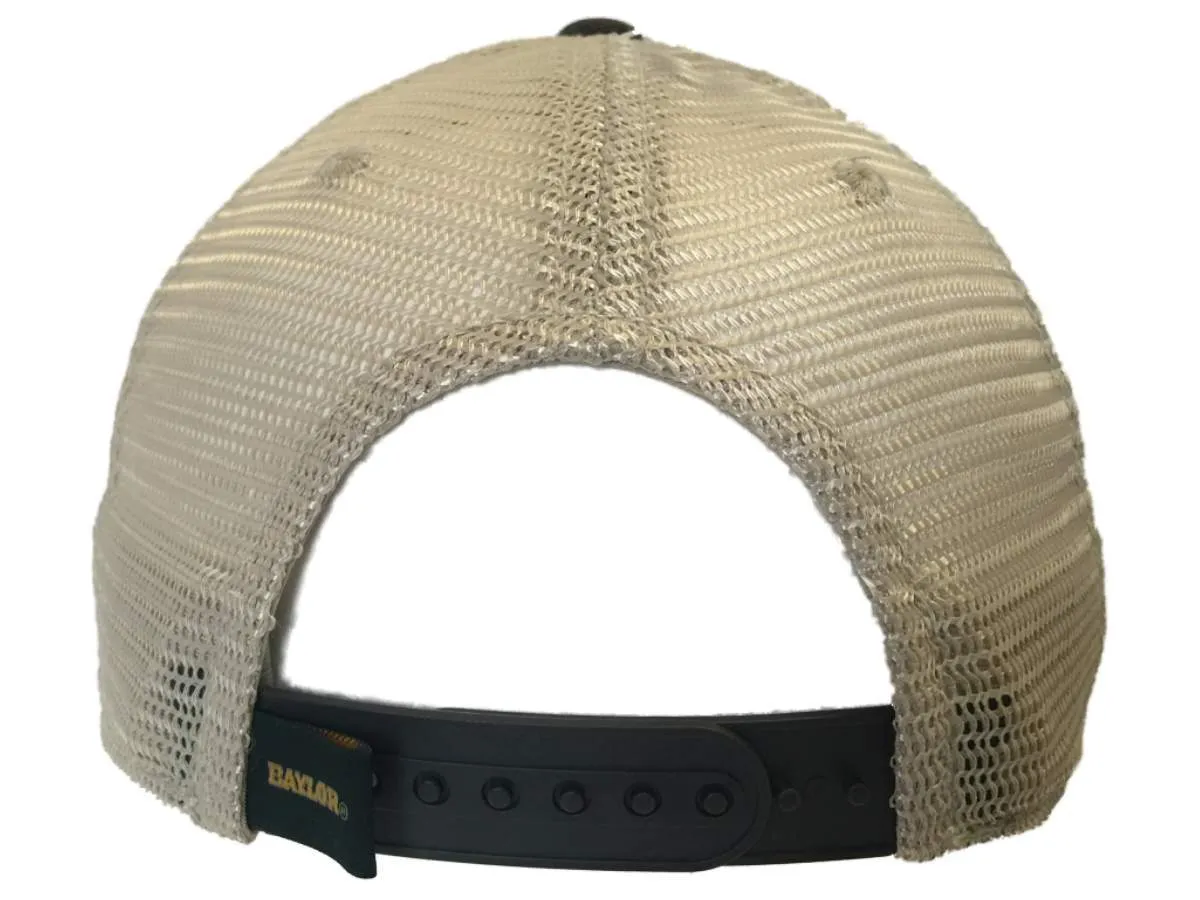 Baylor Bears TOW Gray United Mesh Adjustable Snapback Slouch Hat Cap