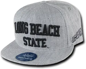 Cal State Long Beach University CSULB California 49ers Flat Bill Snapback NCAA Baseball Cap Hat