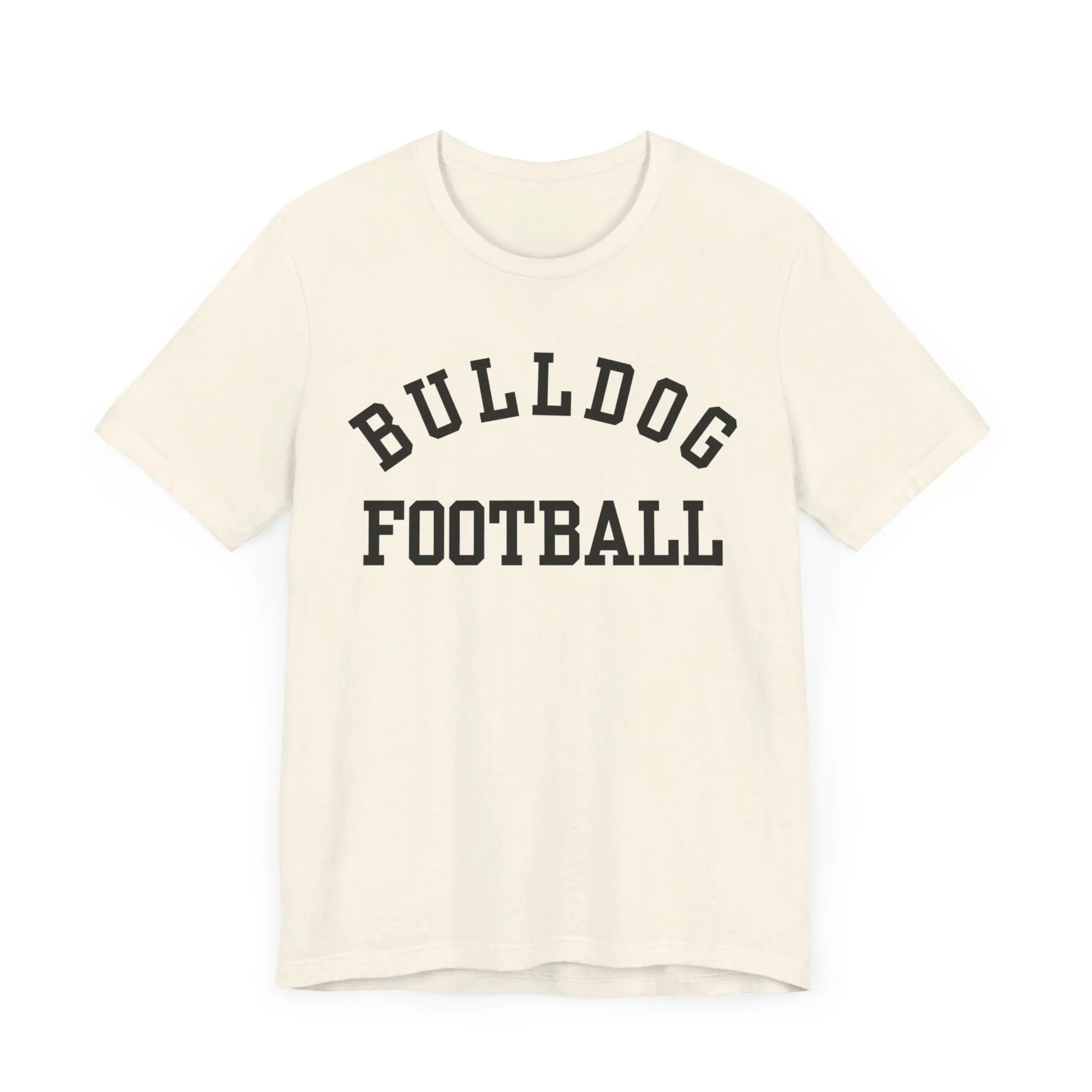 Classic Bulldog Football Unisex Jersey Short Sleeve Tee