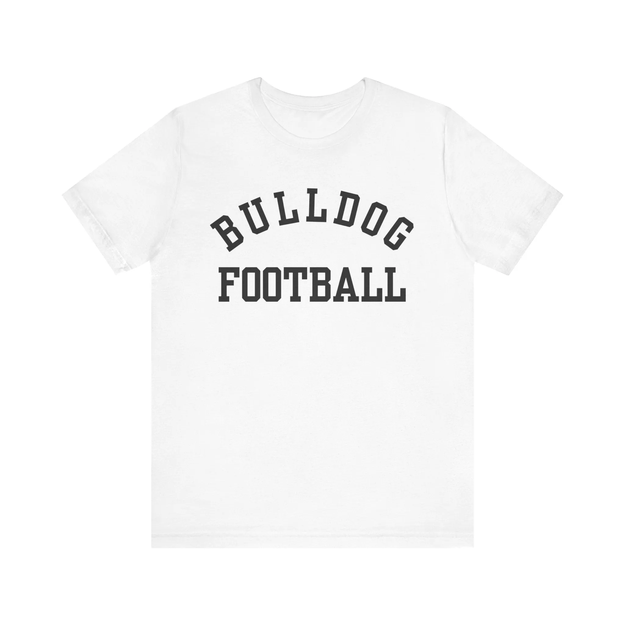 Classic Bulldog Football Unisex Jersey Short Sleeve Tee