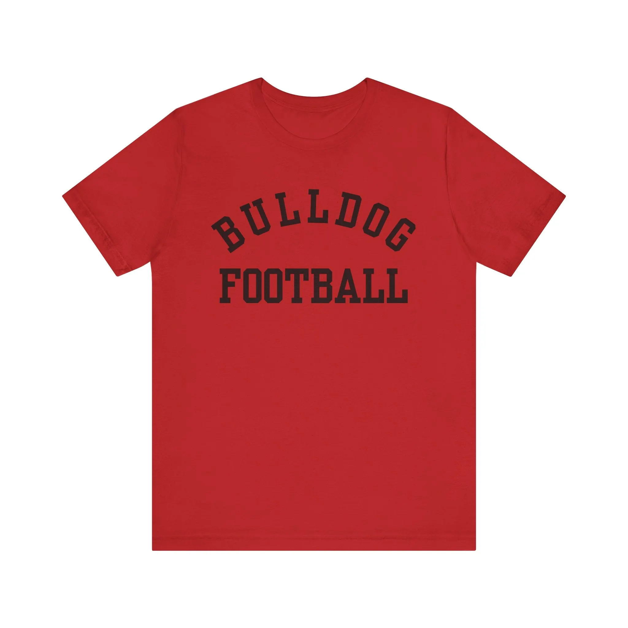 Classic Bulldog Football Unisex Jersey Short Sleeve Tee