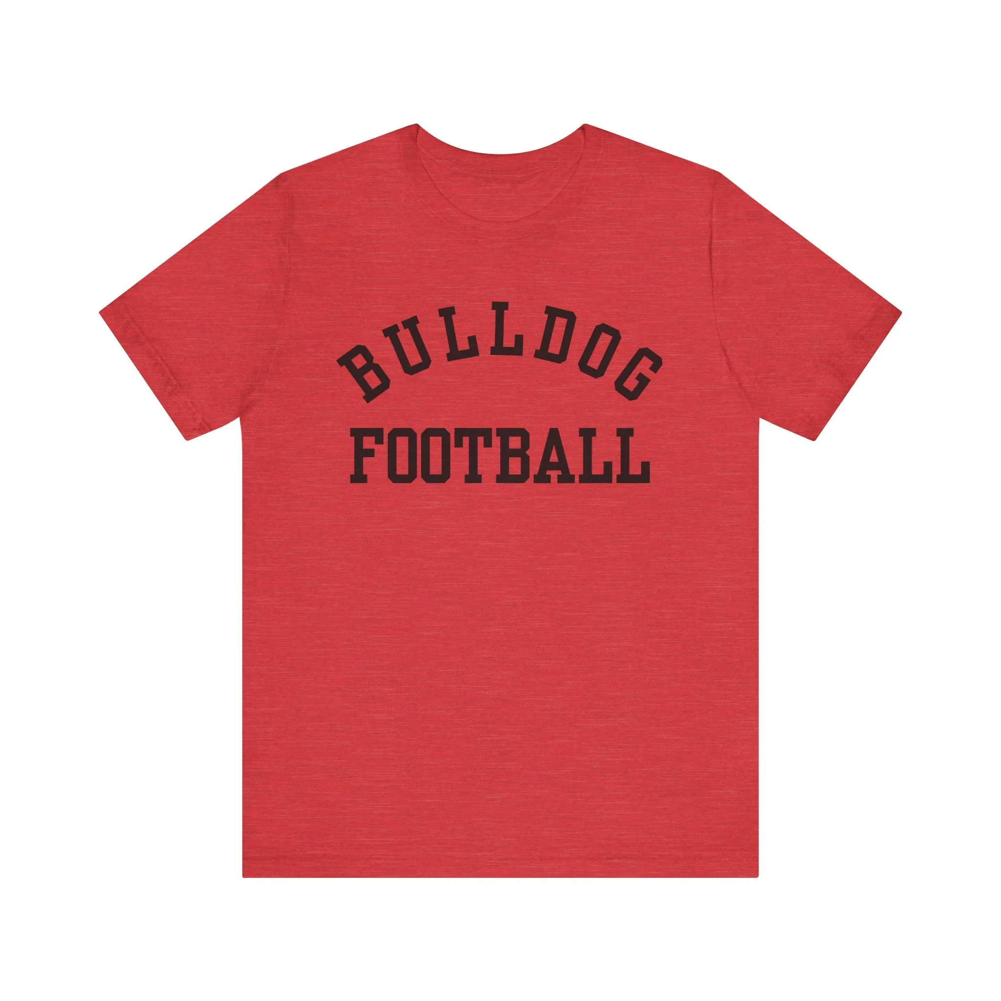 Classic Bulldog Football Unisex Jersey Short Sleeve Tee