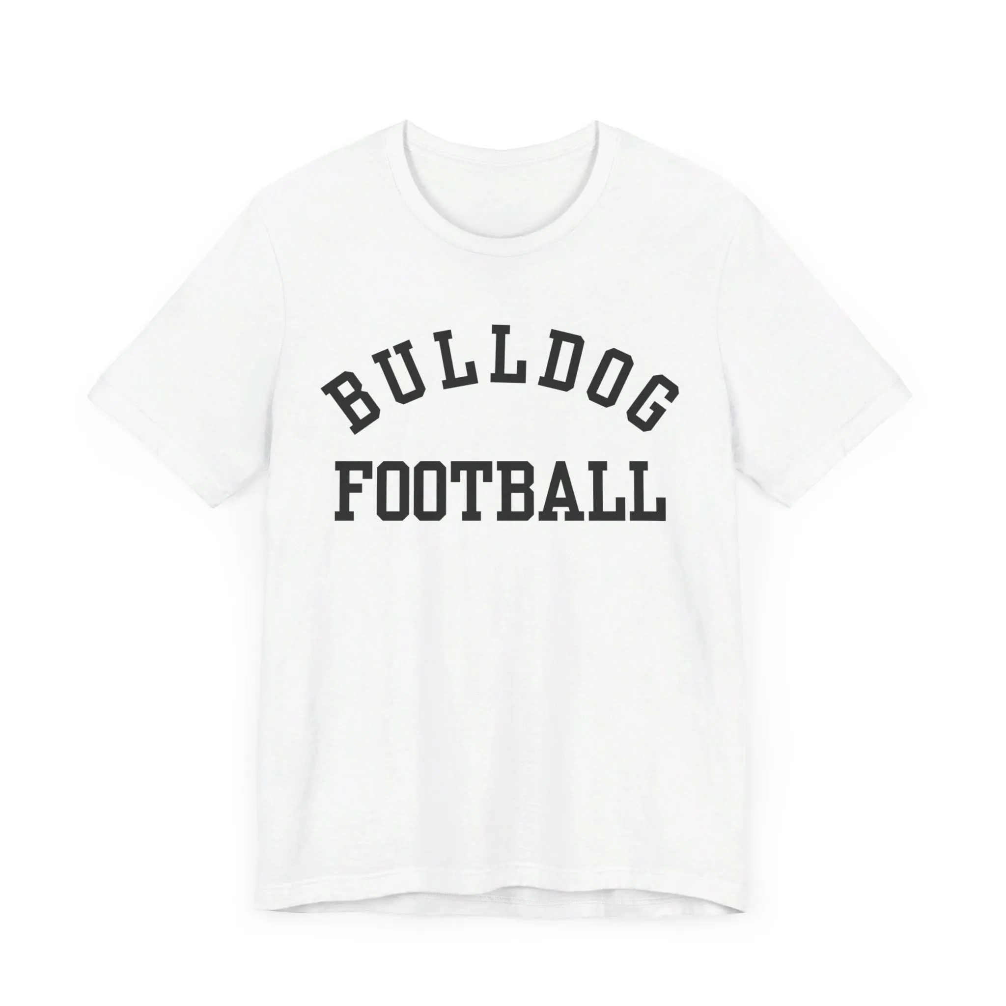 Classic Bulldog Football Unisex Jersey Short Sleeve Tee