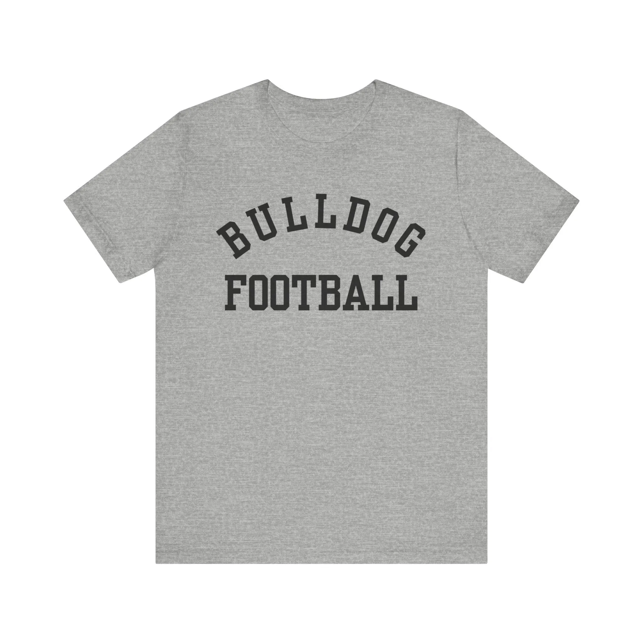 Classic Bulldog Football Unisex Jersey Short Sleeve Tee