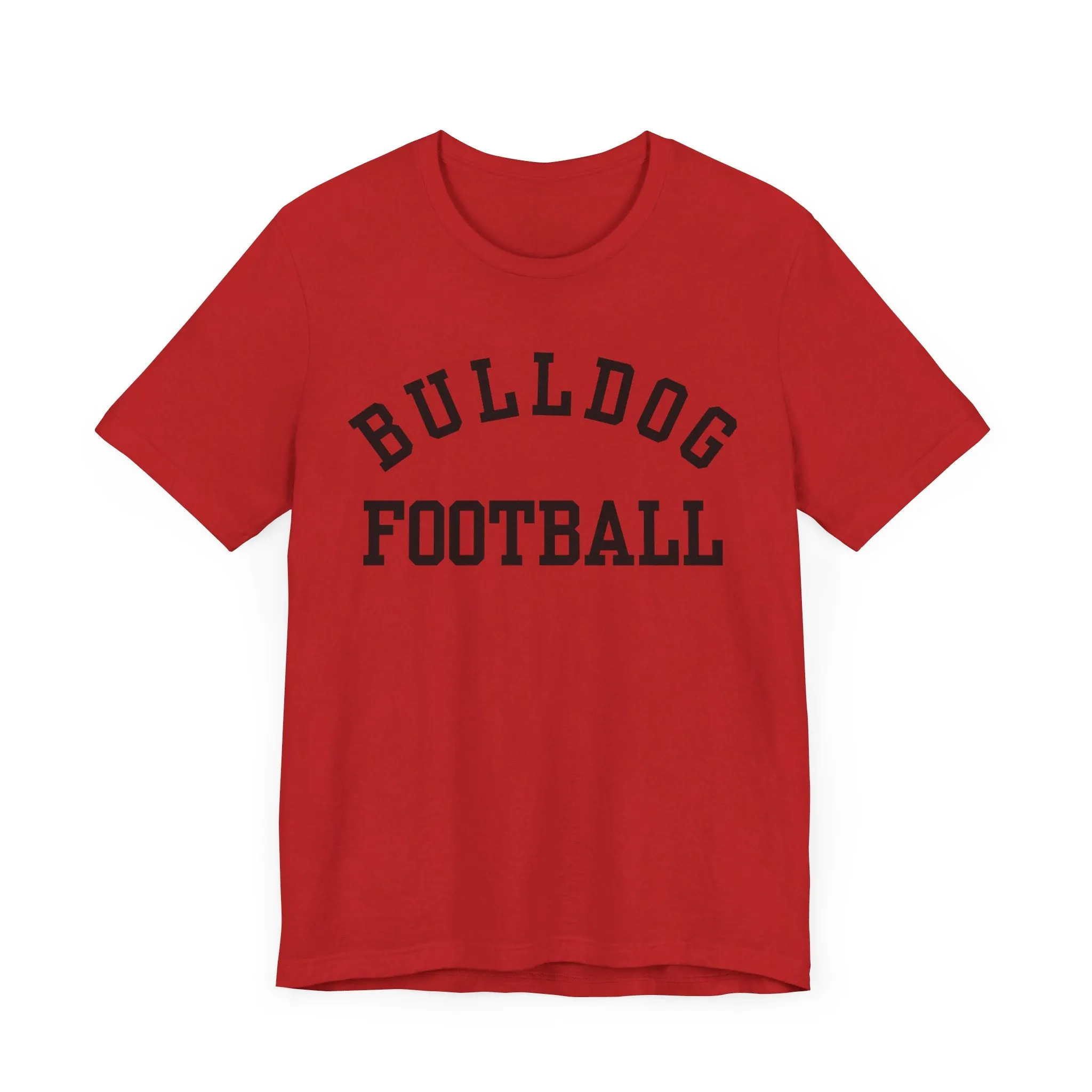 Classic Bulldog Football Unisex Jersey Short Sleeve Tee
