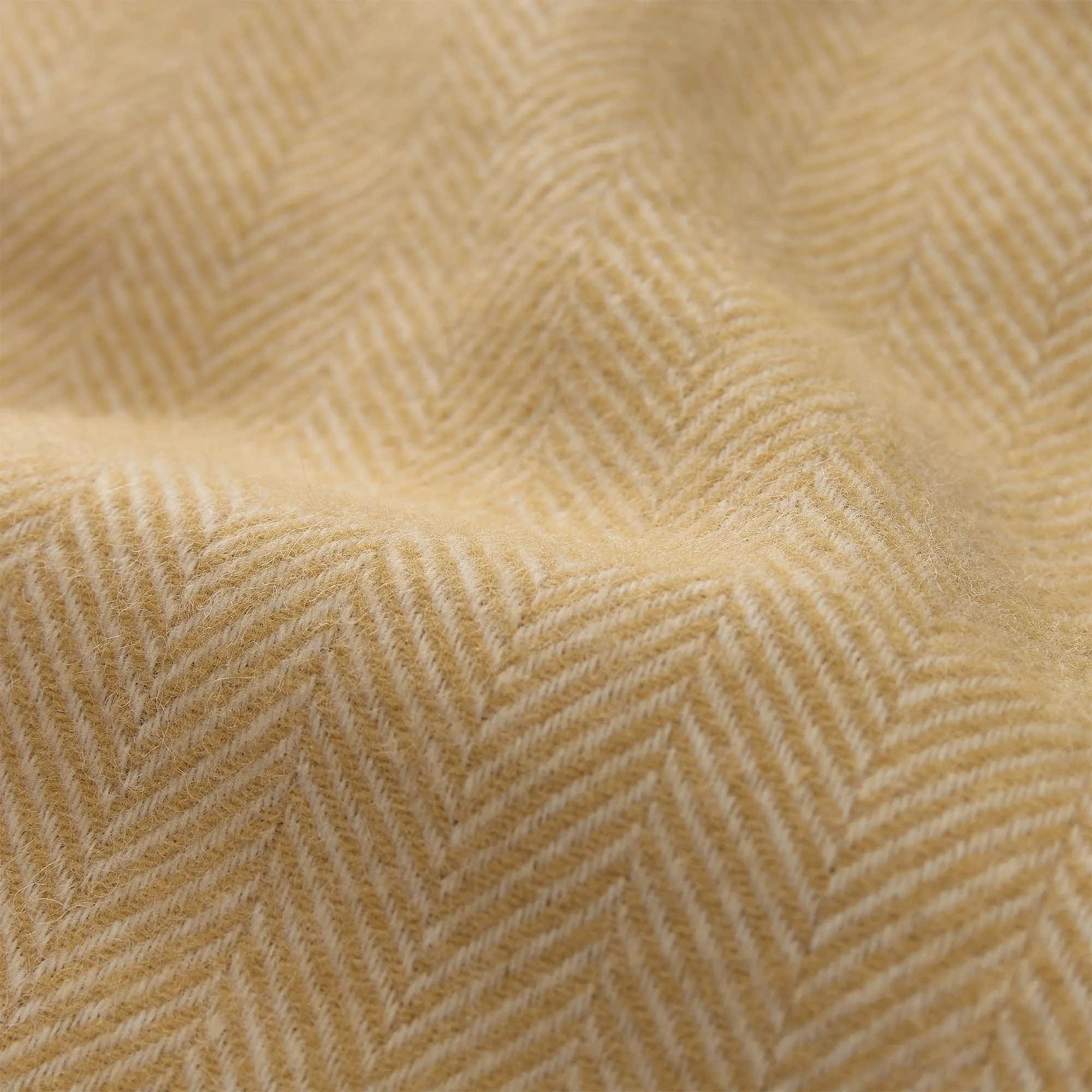 Corcovado Alpaca Blanket [Mustard]