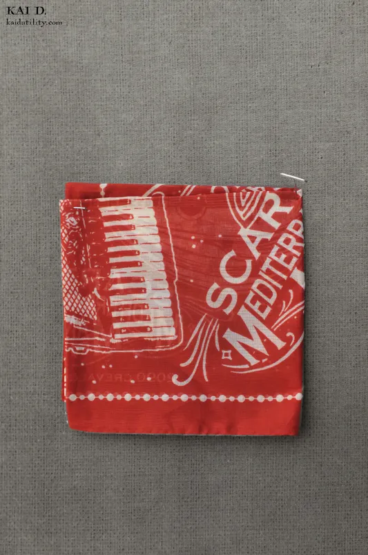 Cotton Bandana - Red