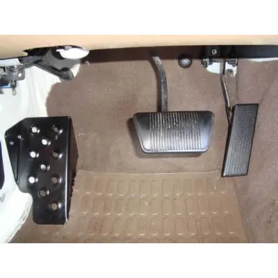 Dead Pedal for Jeep Wrangler TJ (1997-06) & LJ (2004-06) Driver side