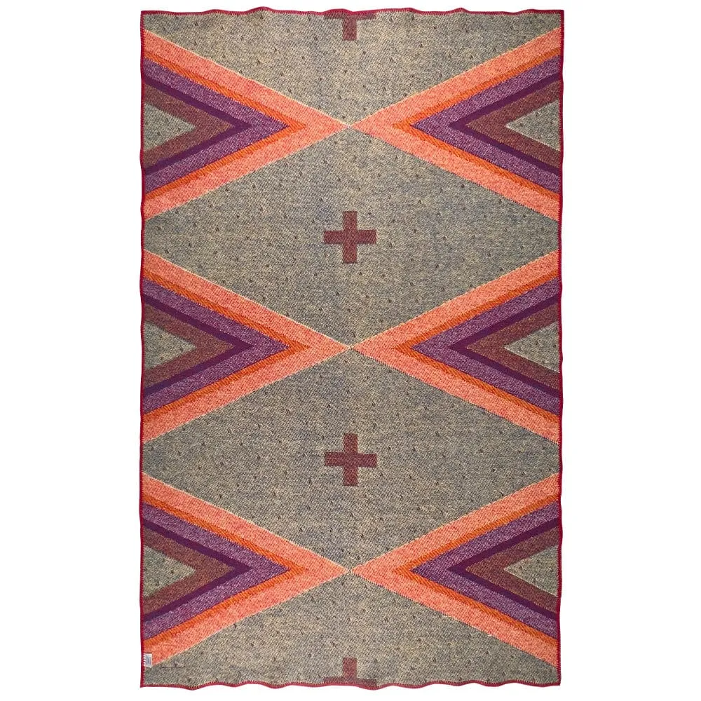 Dyani White Hawk Honor Wool Throw