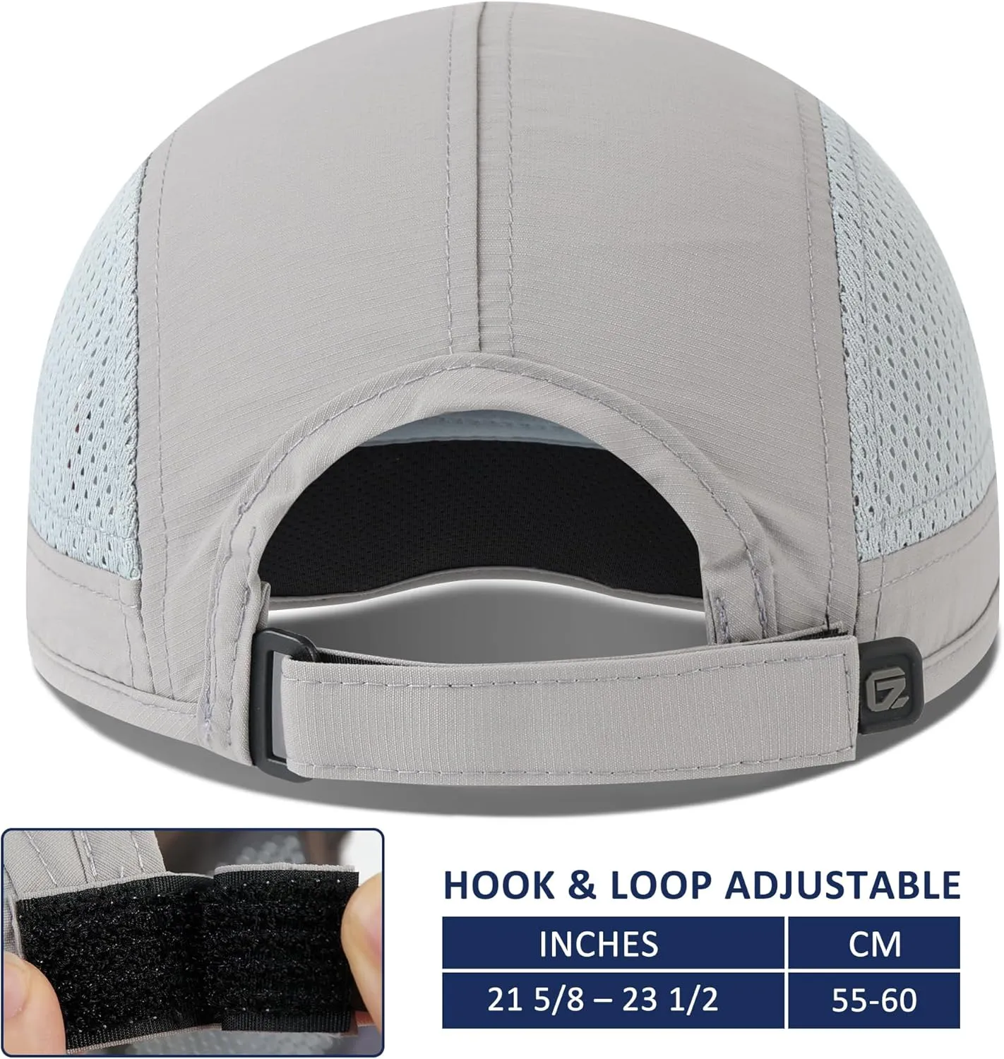 GADIEMKENSD Mens Folding Outdoor Hat Long Brim UPF 50  Sun Protection