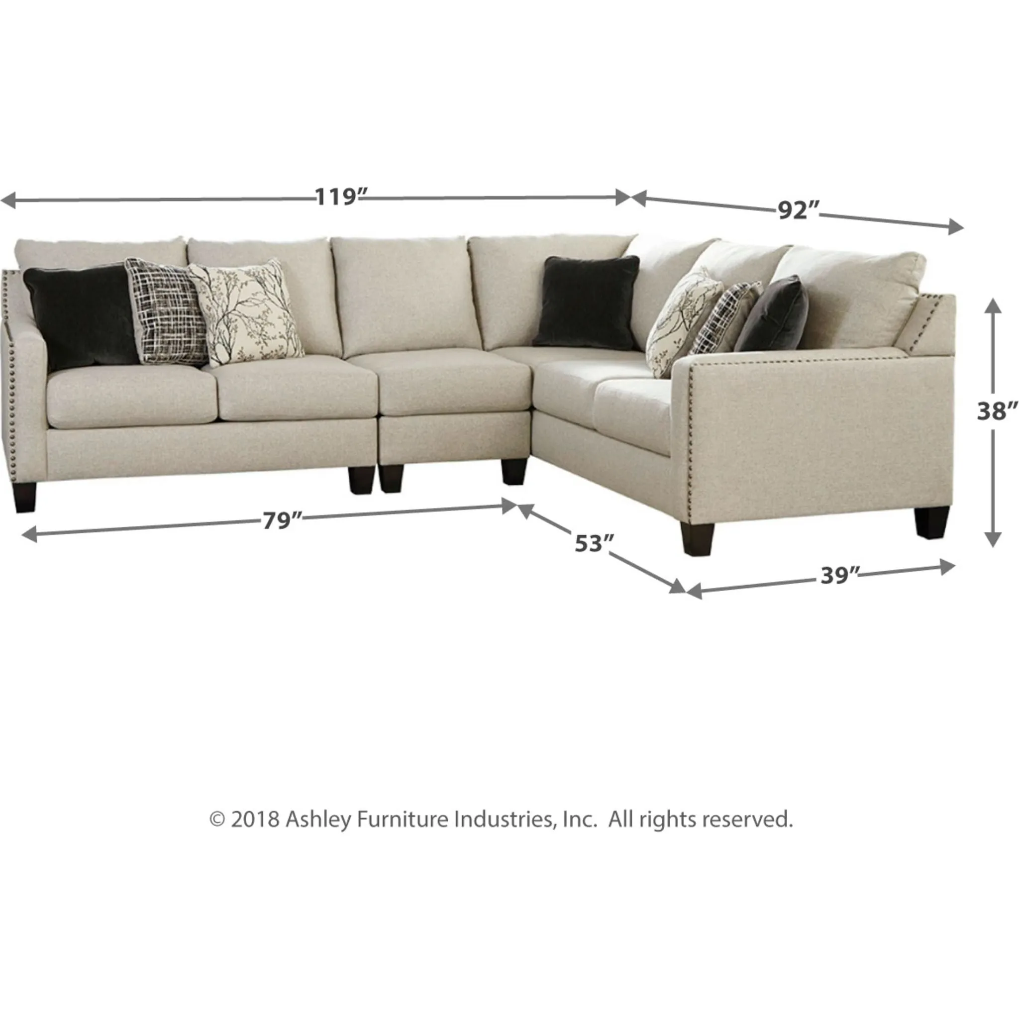 Hallenberg 3 Piece Sectional