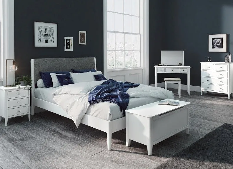 Hampstead White Blanket Box