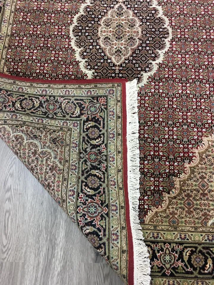 HAND KNOTTED PERSAN DESIGN RUG 214X151 CM