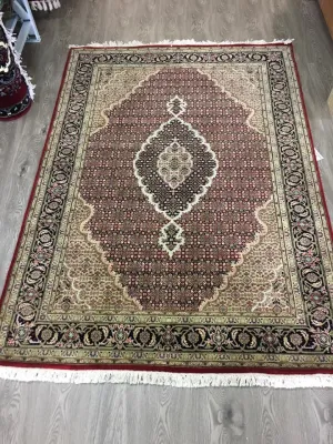 HAND KNOTTED PERSAN DESIGN RUG 214X151 CM