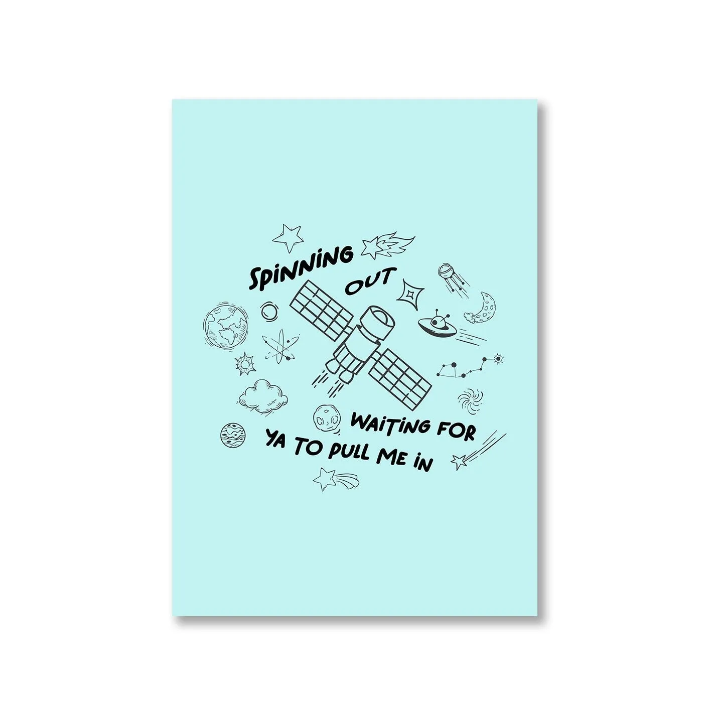 Harry Styles Poster - Waiting For Ya To Pull Me In - Satellite