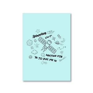 Harry Styles Poster - Waiting For Ya To Pull Me In - Satellite