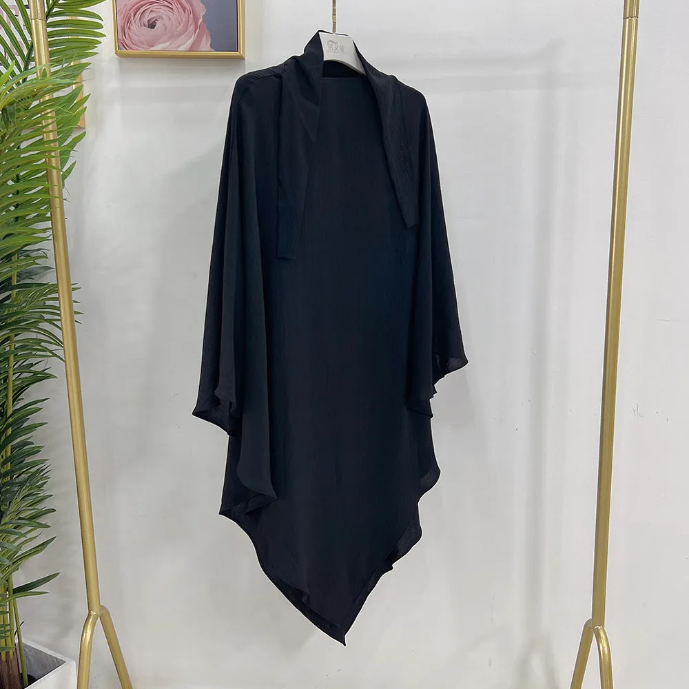 HJ907 Solid Color Hijab Middle East Dubai Turkey Solid Color Big Hijab