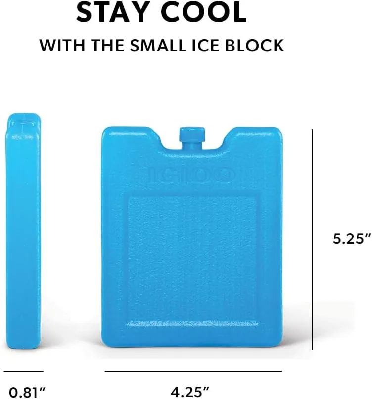 Igloo Maxcold Ice Blocks, Long Lasting Cold Freezer Ice Packs
