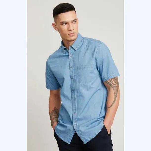 INDIE BLUE SHORT SLEEVE SHIRT