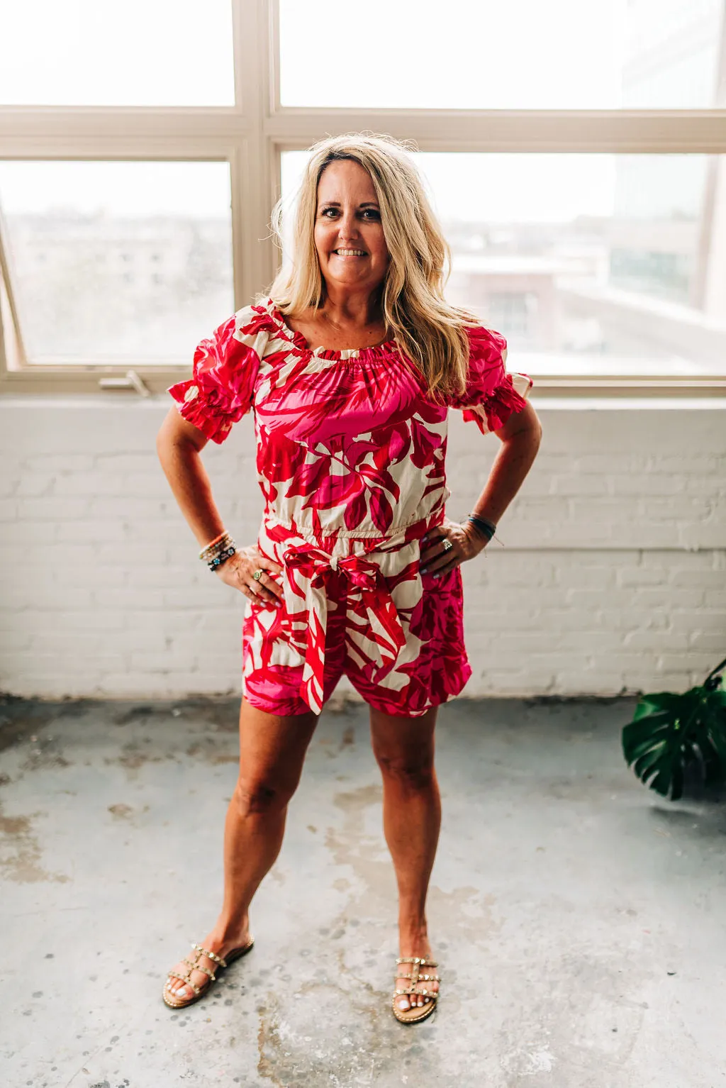 Laguna Floral Romper