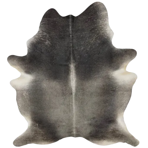 Large Two Tone Gray Brazilian Cowhide - 7'10" x 5'11" (BRGR255)