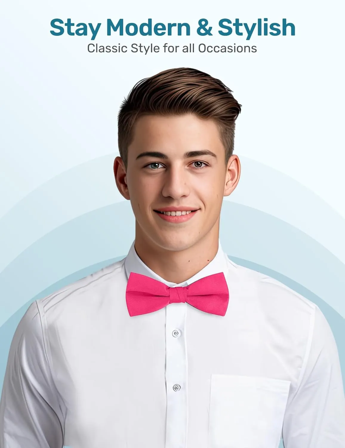 Men's Classic Pre-Tied Formal Tuxedo Bow Tie - S.H Churchill