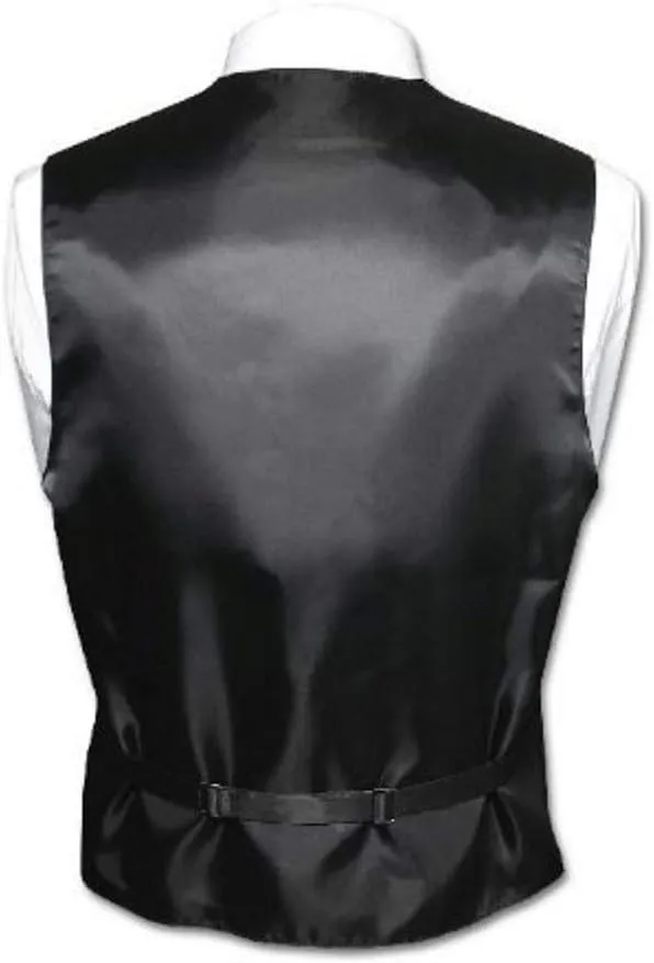 Men's Formal Tuxedo Vest & Bow-Tie Set in White