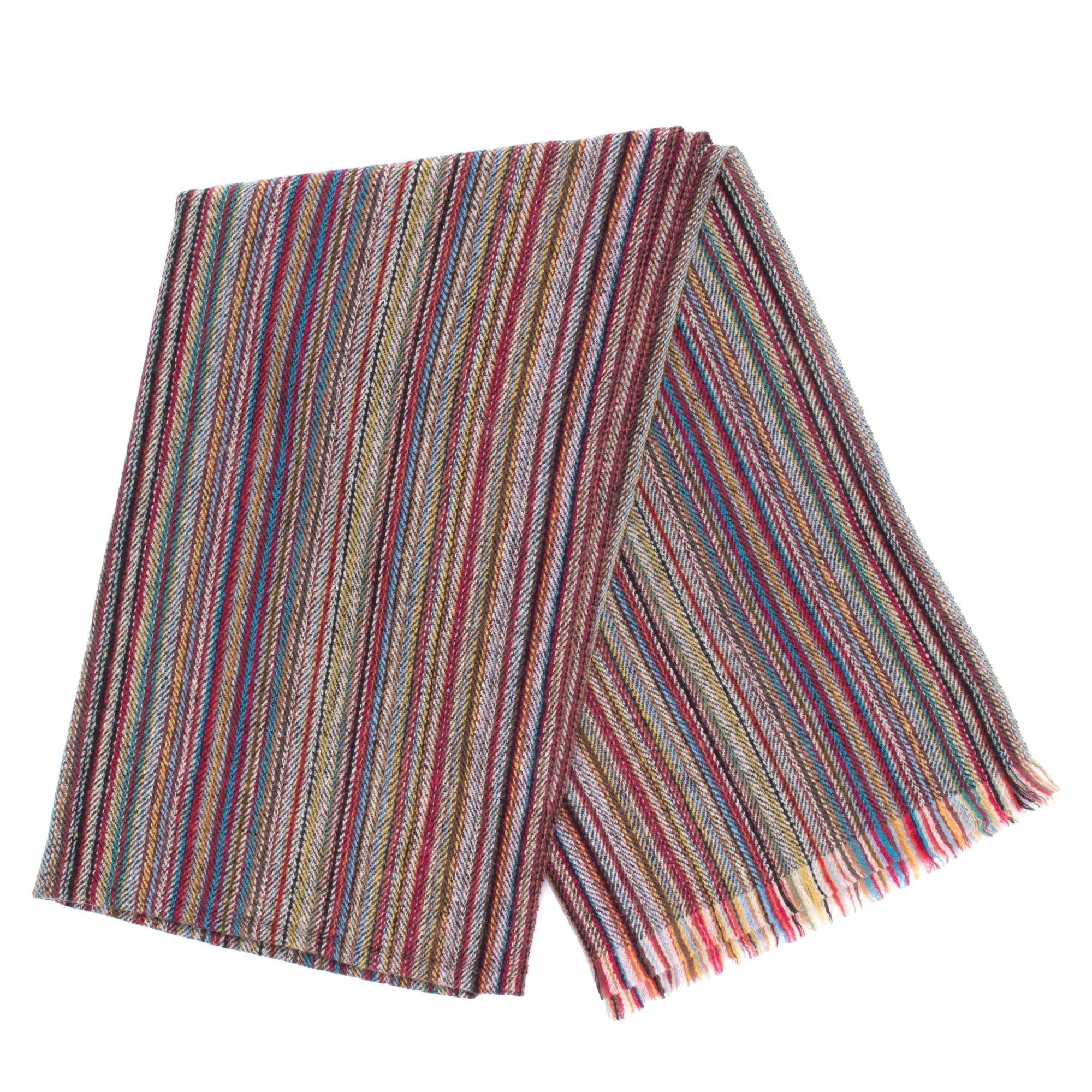 Multi Stripe Scarf