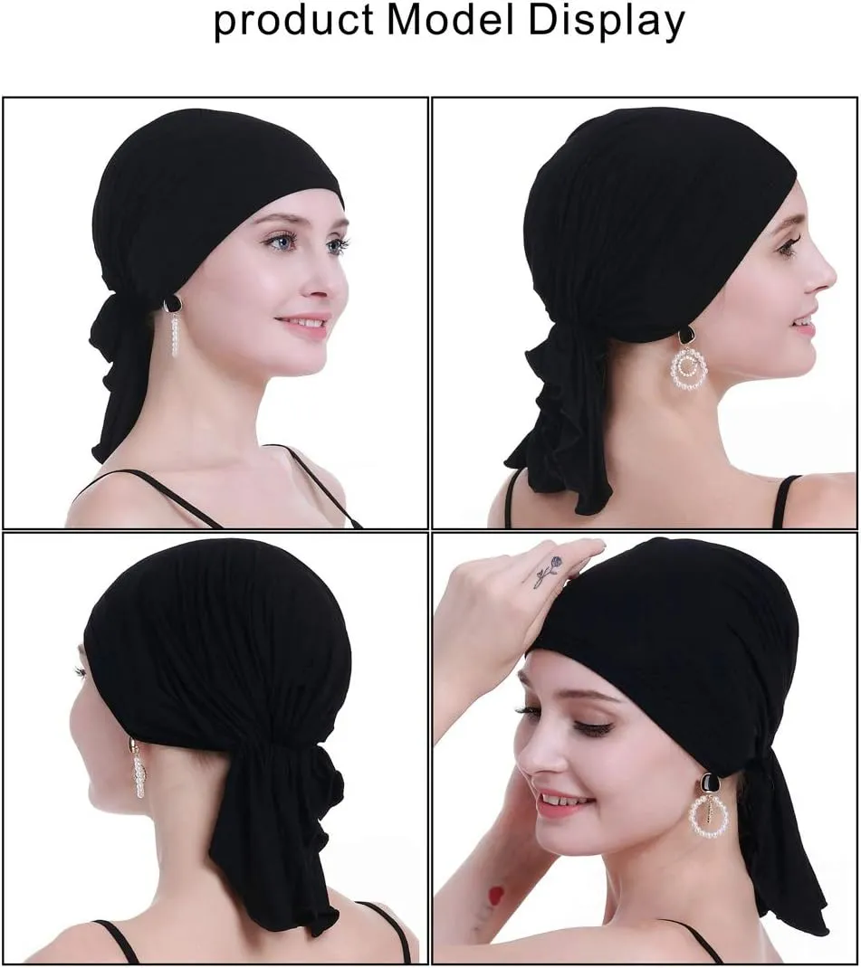 osvyo Chemo Headscarf for Women Hair Loss - Cancer Slip On Headwear Turbans Sealed Packaging