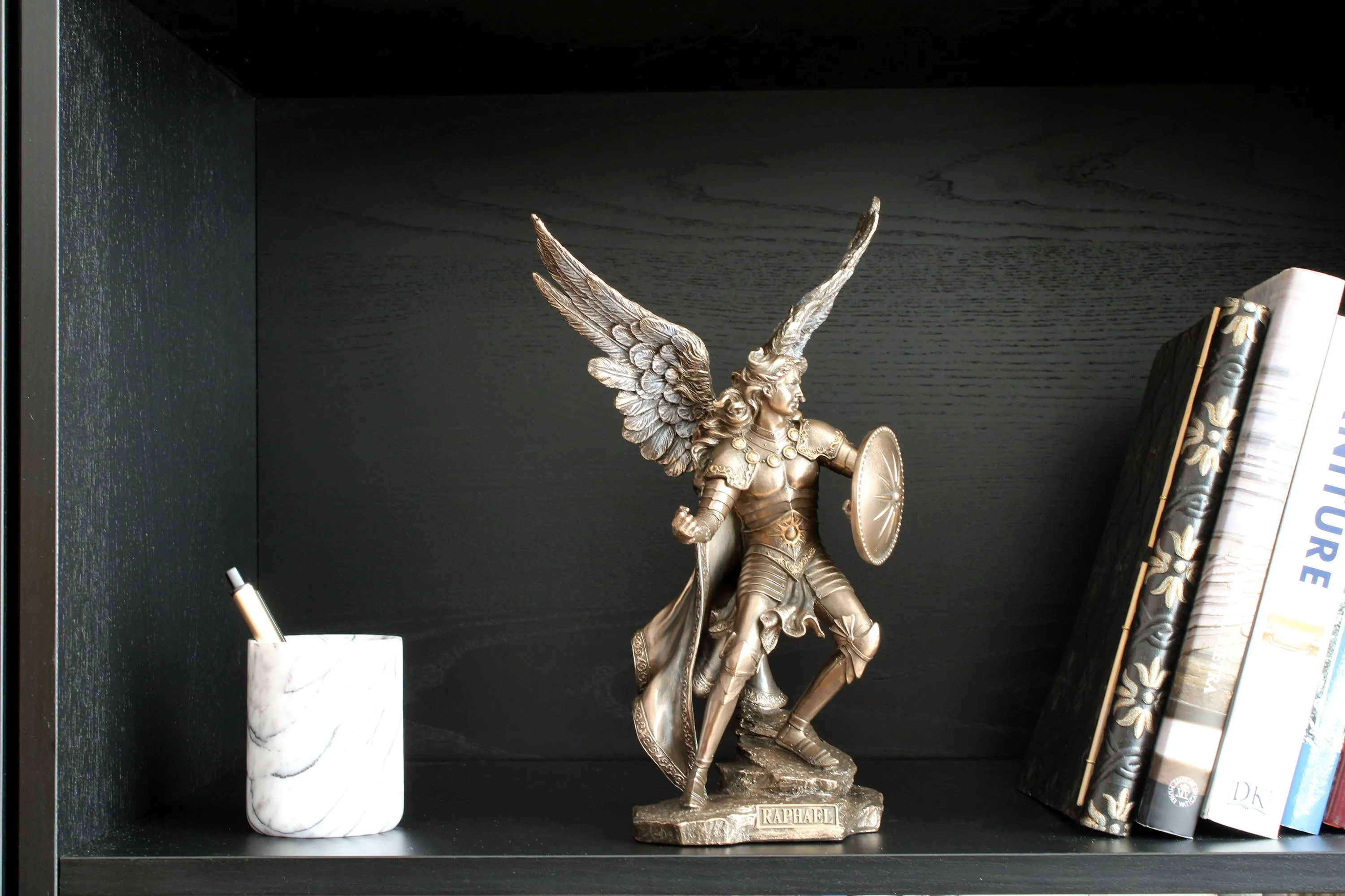 Raphael Archangel Statue (Cold Cast Bronze Sculpture)