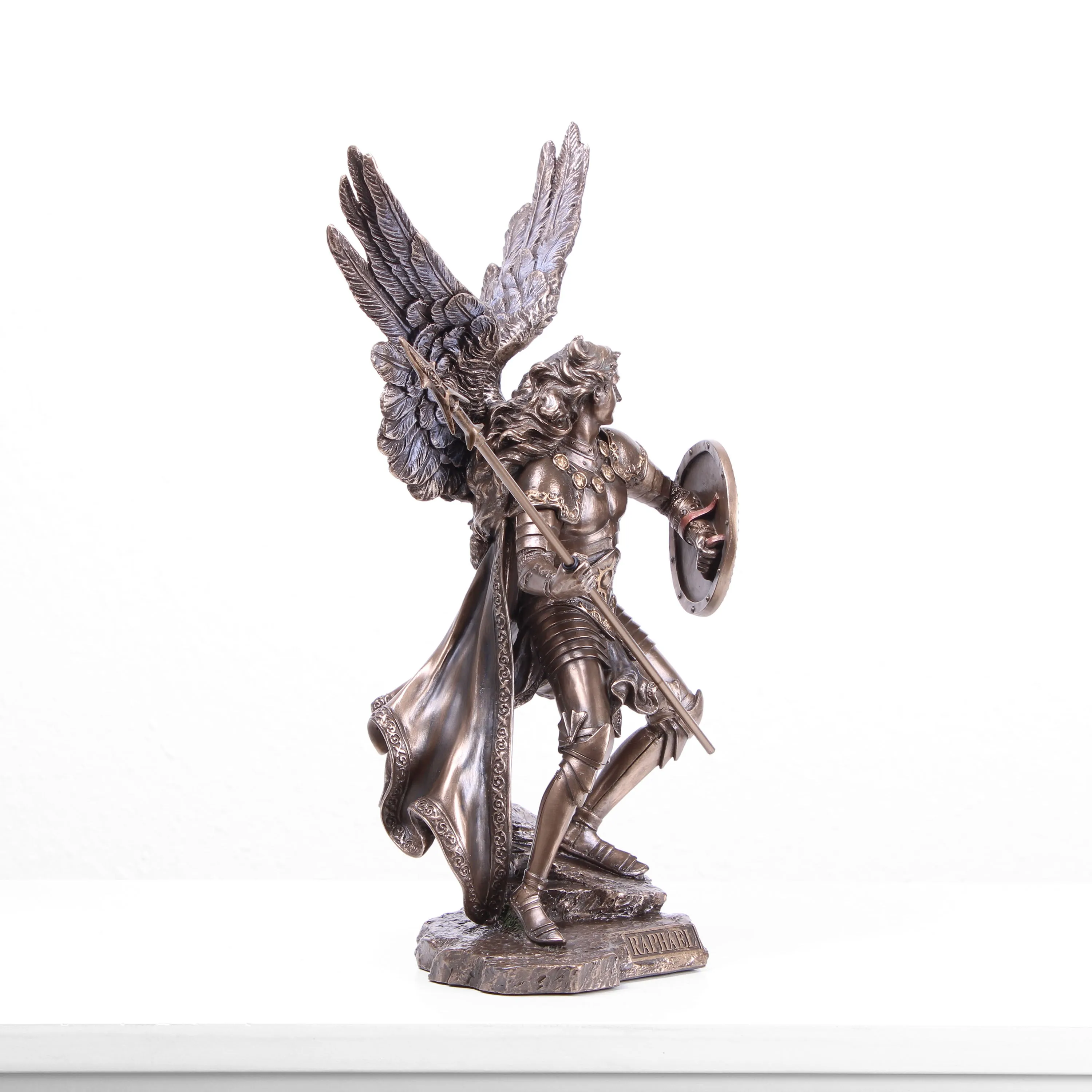 Raphael Archangel Statue (Cold Cast Bronze Sculpture)