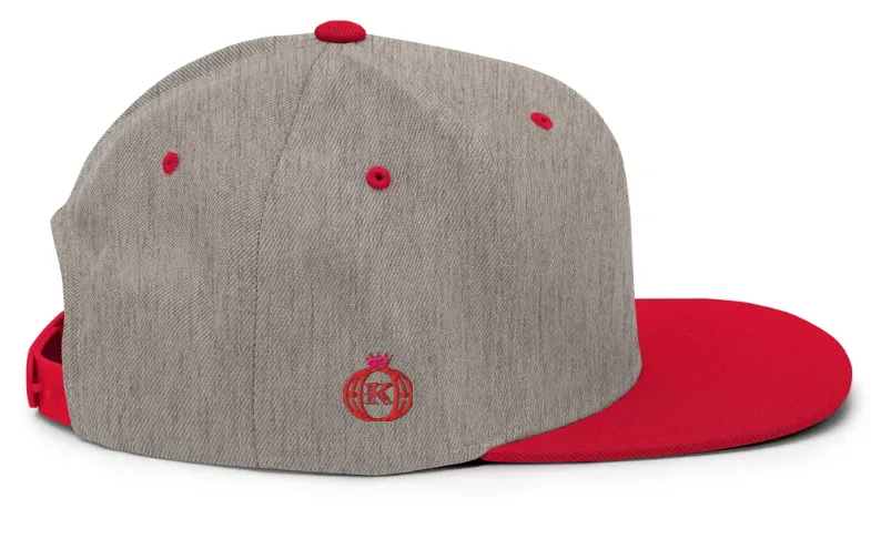 Signature Embroidered Two Tone Baseball Cap Snapback