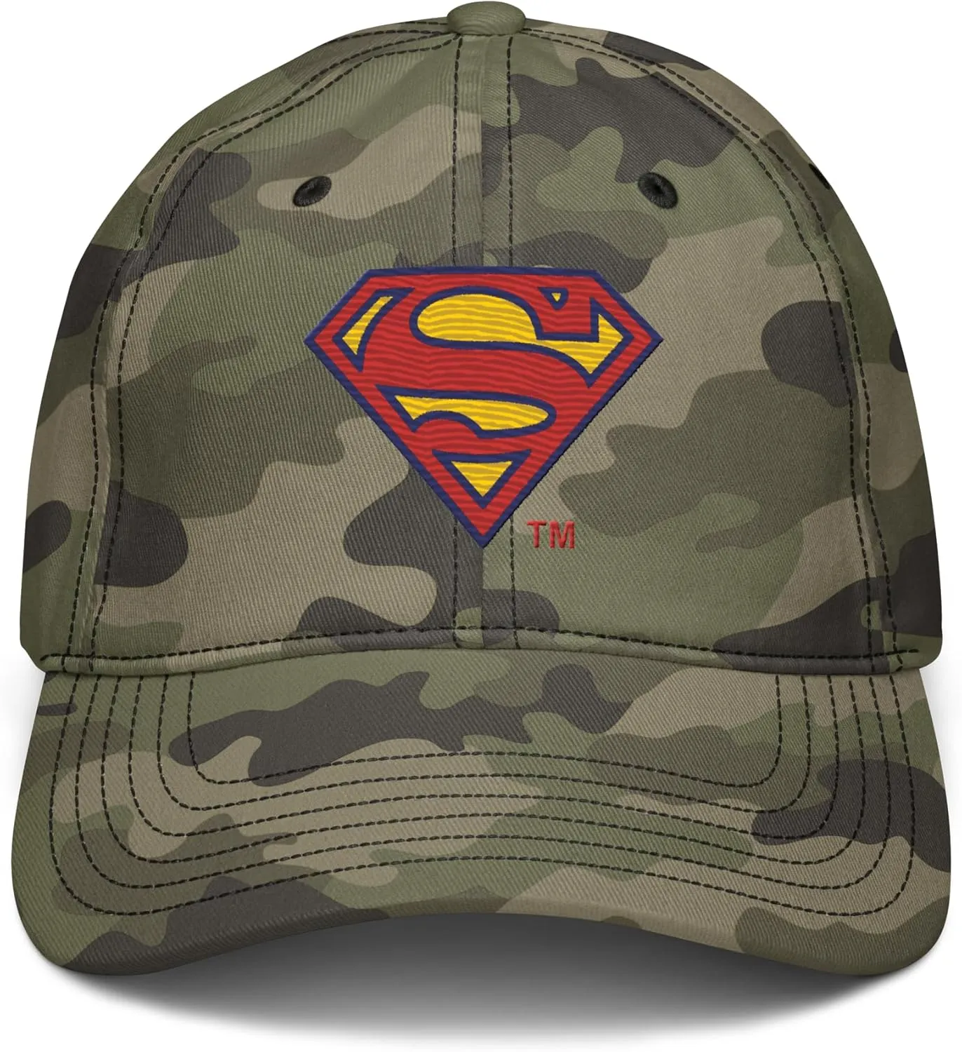 Superman Classic Chest Logo Adjustable Baseball Hat