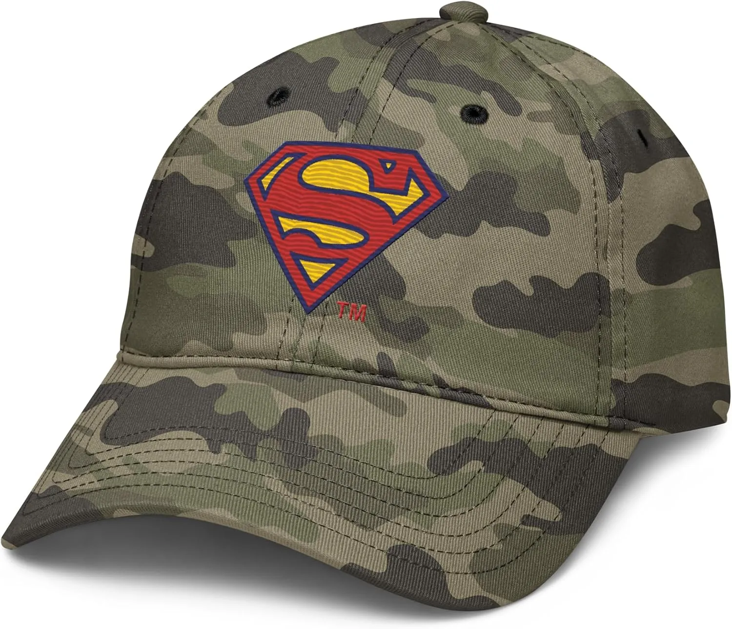Superman Classic Chest Logo Adjustable Baseball Hat