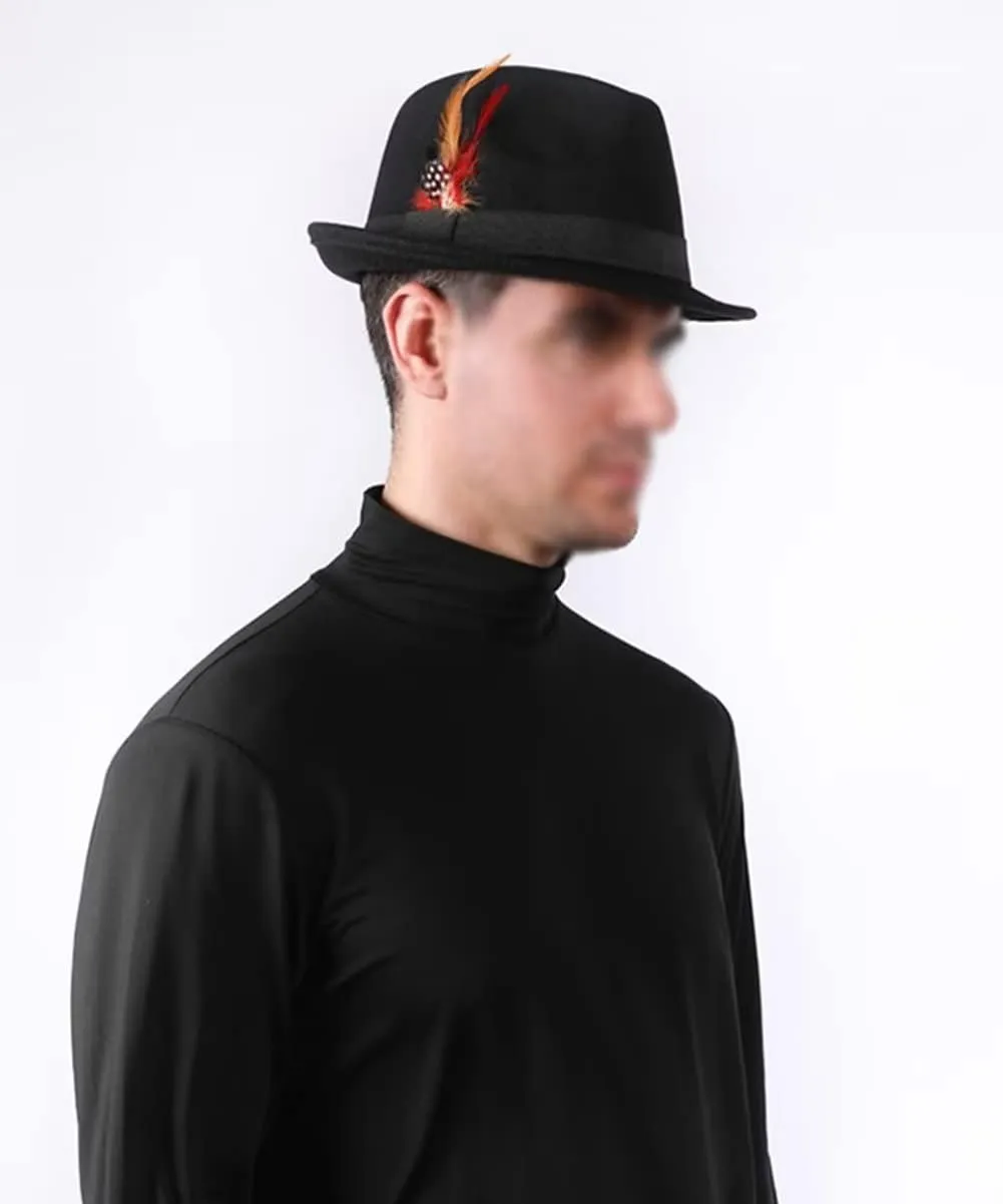 Unisex Fedora Hat for Men Women Trilby Hats Classic Jazz Cap Winter Autumn Panama Hat