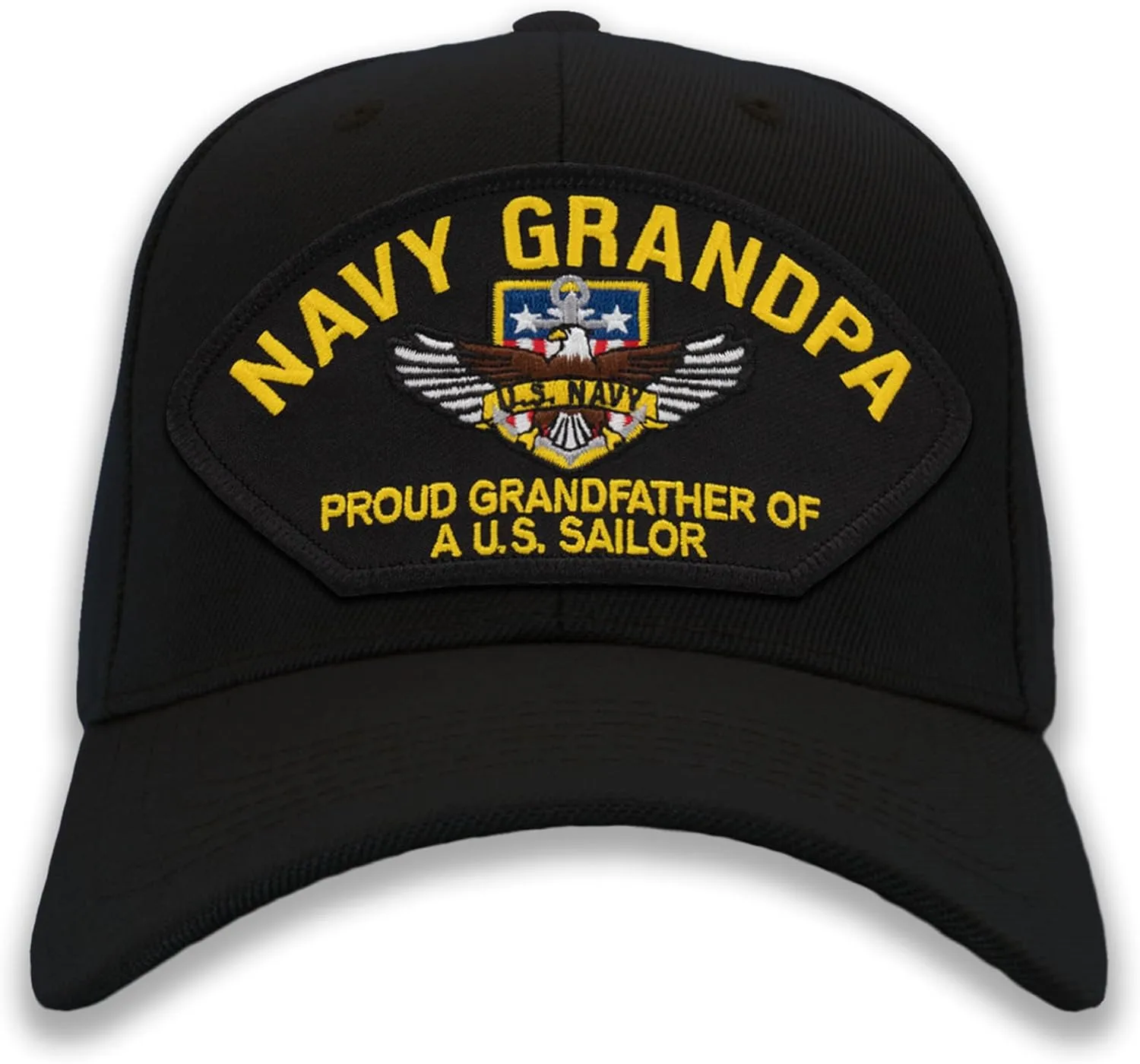 US Navy Grandpa - Proud Grandfather of a US Sailor Ball Cap or Trucker Hat