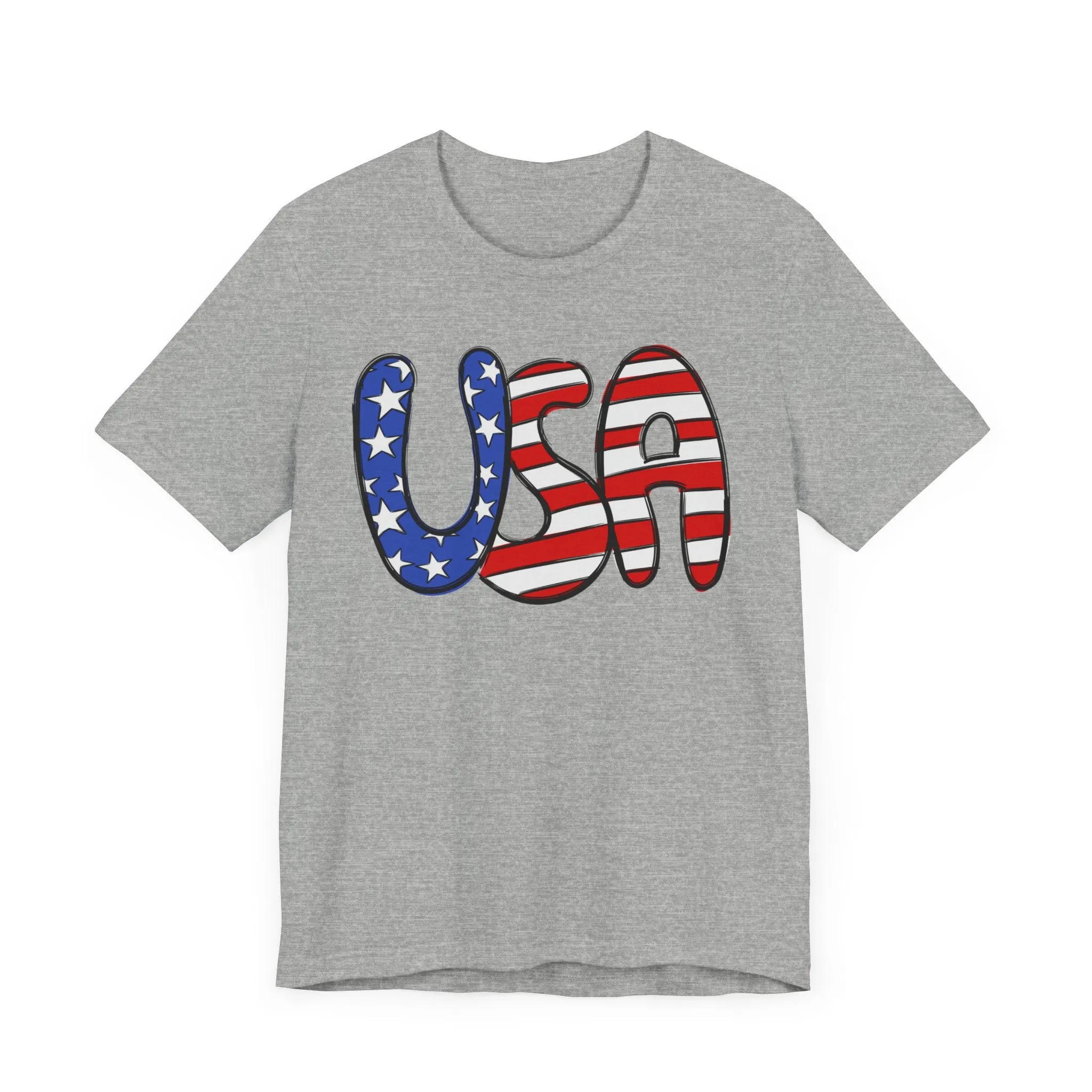 USA Unisex Jersey Short Sleeve Tee