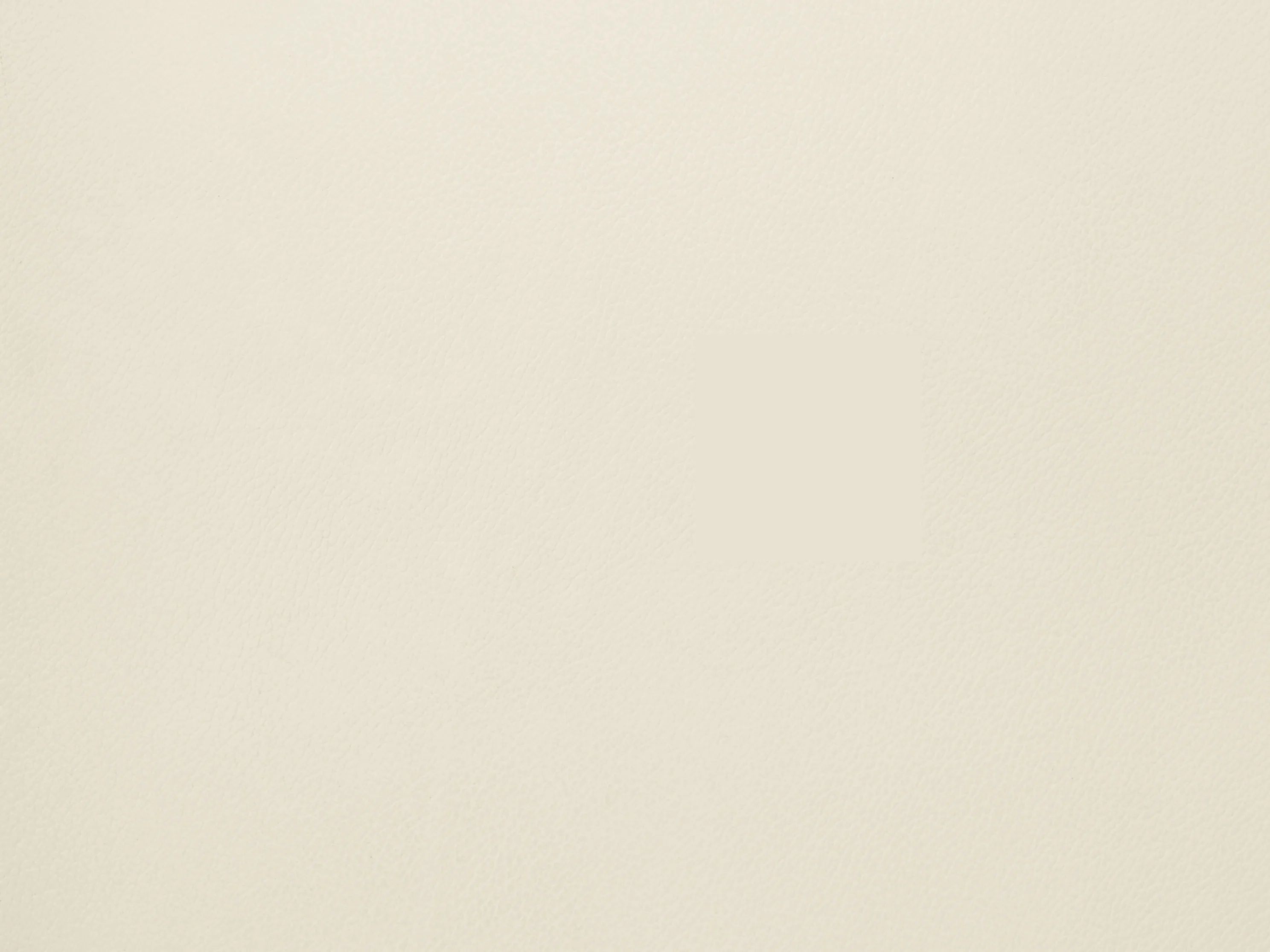 Warm White Vegan Leather Barrel Chair