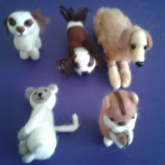 White Core Wool 1lb | Needle Felting - Spinning - Wet Felting - Stuffing