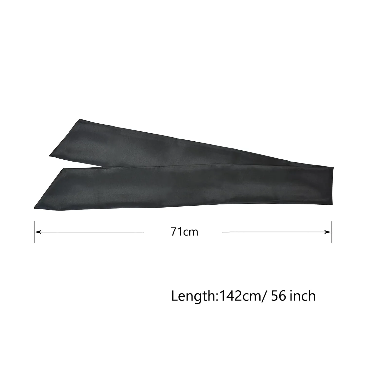 Wig Grip Band Soft Satin Scarf Fashion Headbands for Lace Frontal Wigs Fixing Makeup Sports Yoga Facial (2 Pcs, Black Pink)