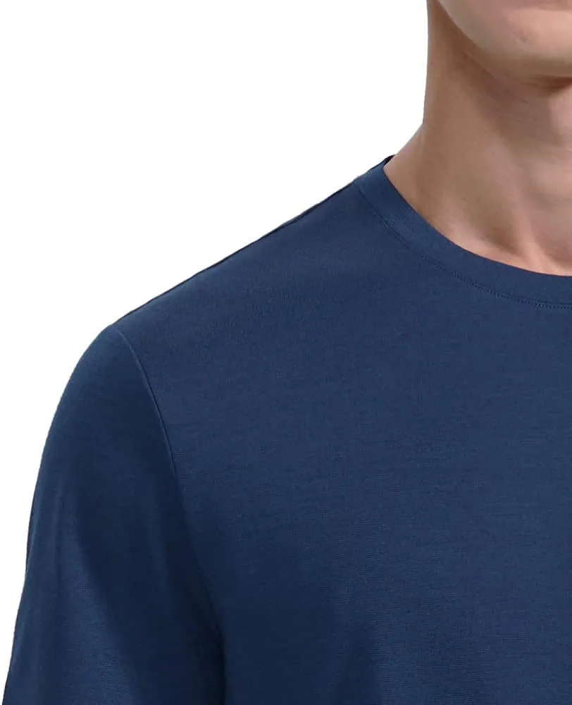 Woolinkin Merino Wool Coolmax Blend T Shirt - Mens Durable Short Sleeve Wool Base Layer - 150 Lightweight