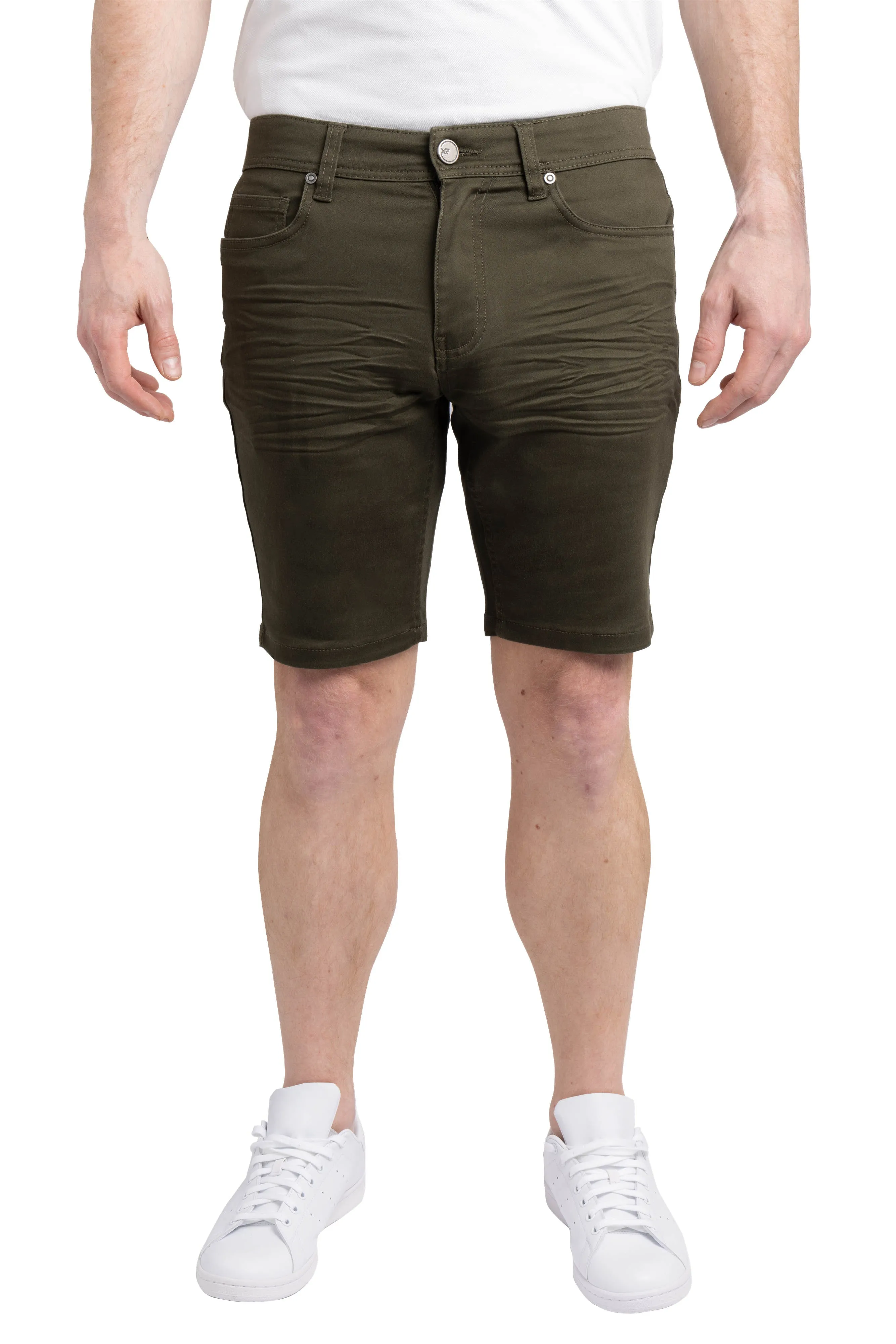 X RAY Men's 5-Pocket Commuter Shorts