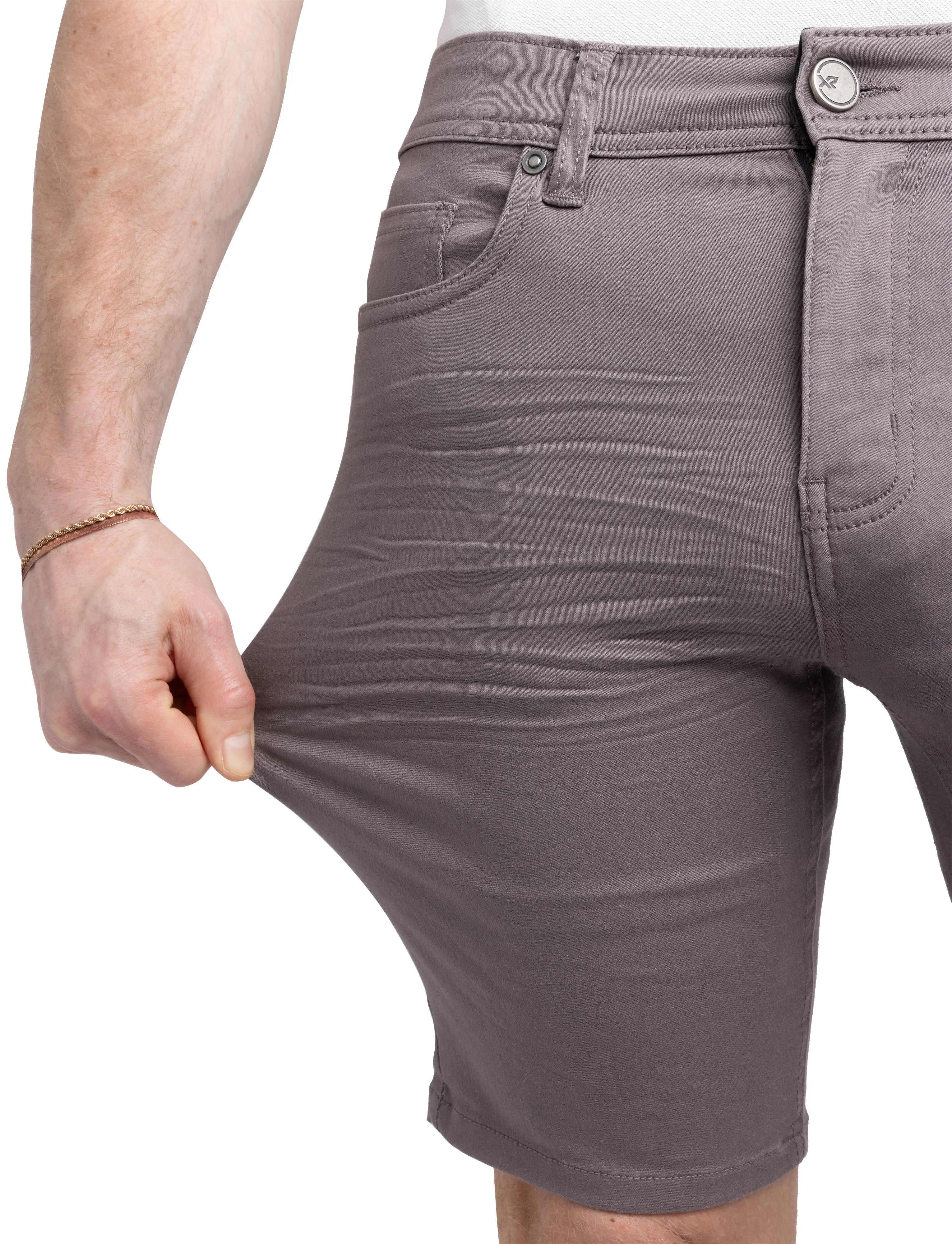 X RAY Men's 5-Pocket Commuter Shorts