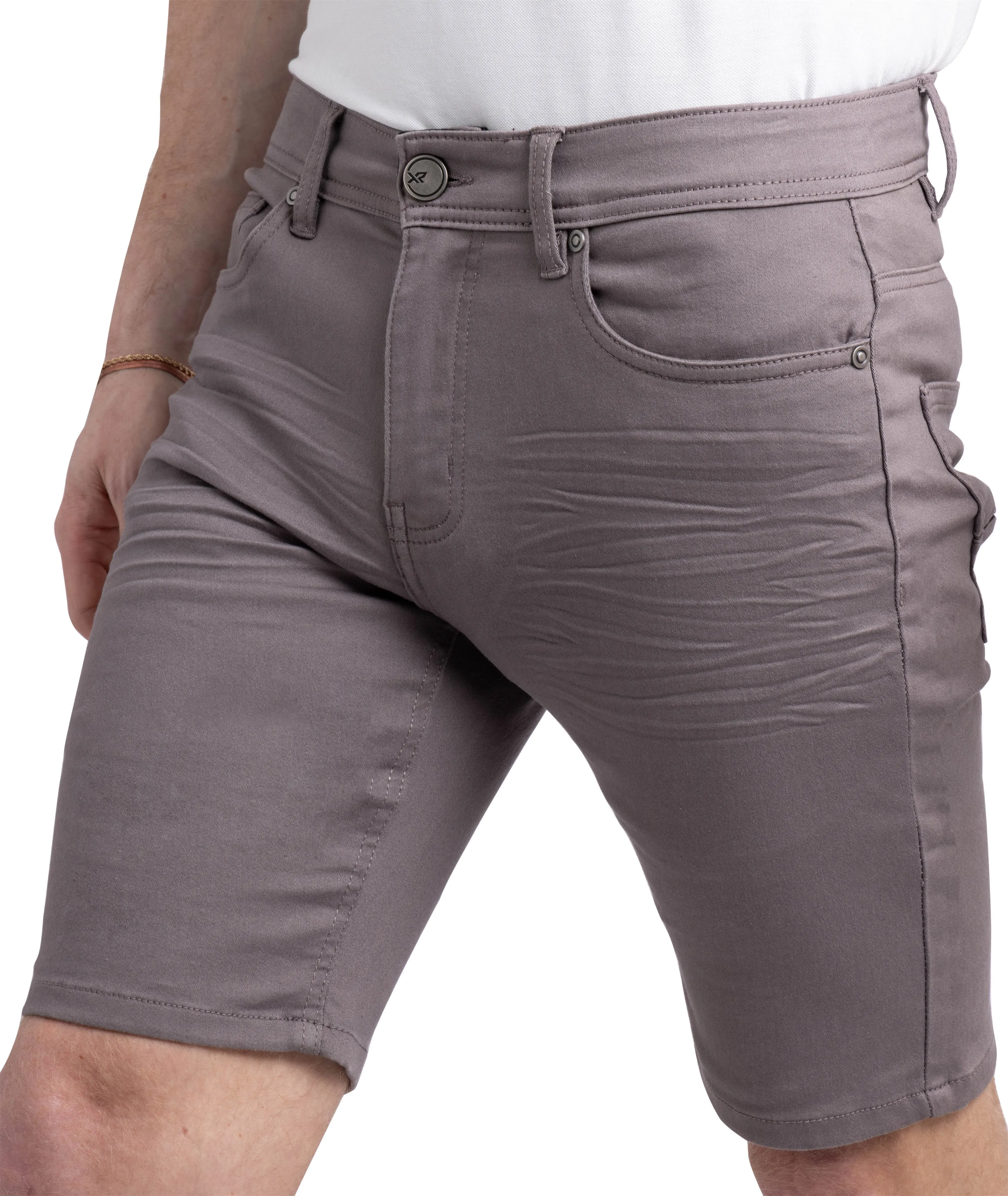 X RAY Men's 5-Pocket Commuter Shorts