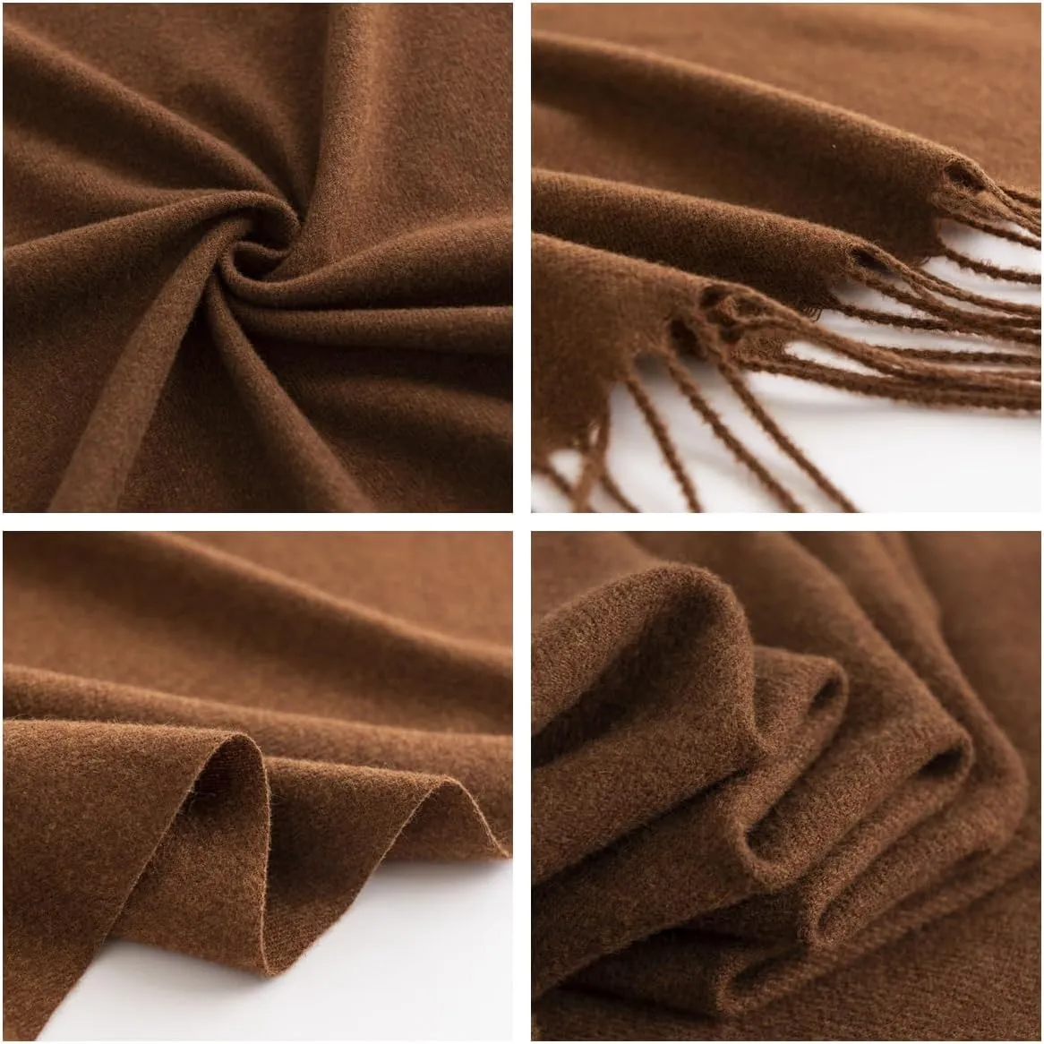 YOUR SMILE Women's Scarf Pashmina Shawls and Wraps for Evening Dress Bridesmaid Wedding Bridal Winter Warm Long Large Scarves